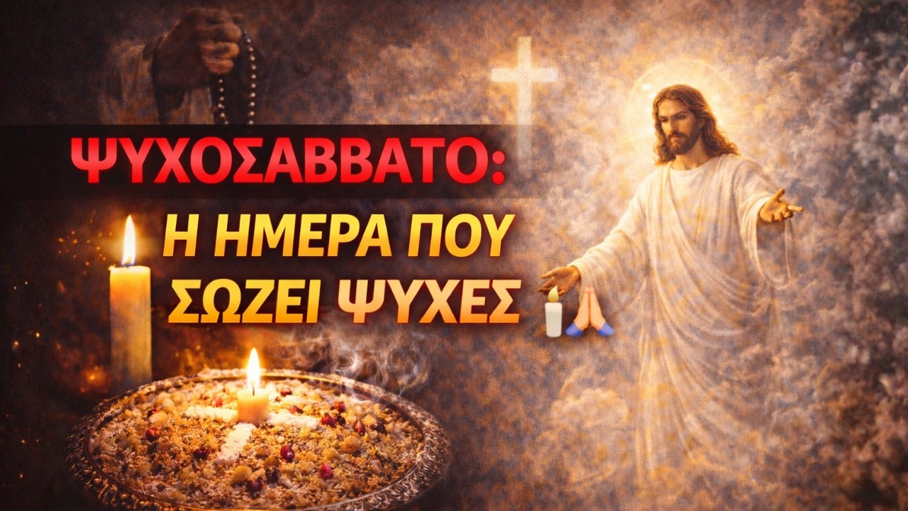 ΨΥΧΟΣΑΒΒΑΤΟ: ΚΑΝΕΝΑΣ ΔΕΝ ΞΕΧΝΙΕΤΑΙ ΜΠΡΟΣΤΑ ΣΤΟΝ ΘΕΟ 🕯️🙏