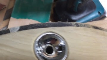 DIY Luthier Telecaster build part 9: Drilling for  jack socket
