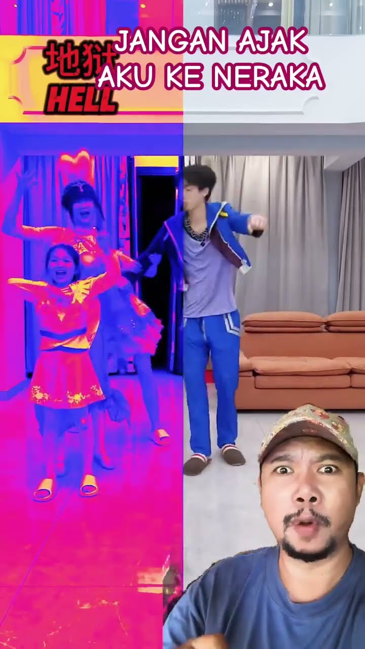 JANGAN AJAK AKU KE NERAKA!!!!?#shortsfeed #shorts #funny