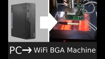 Turning an Old PC Into a Smart WiFi BGA Rework Machine ESP32 + Web PID Control | Part 2