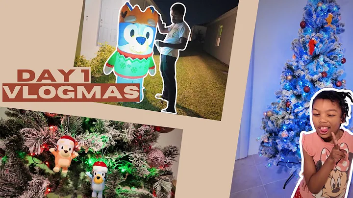 VLOGMAS DAY 1 🎄 Christmas Shopping & Decorating Our Tree!