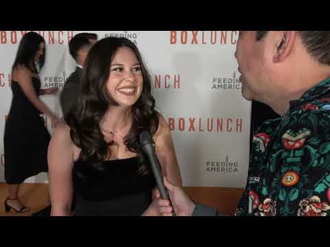 Hanna Trevizo Carpet Interview at BoxLunch Holiday Gala 2023