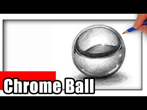 How to Draw a Chrome Ball
