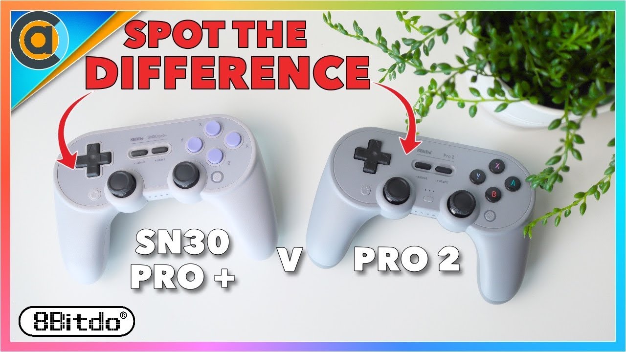 8bitdo Sn30 Pro Versus Pro 2 All The Key Differences Youtube