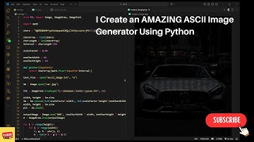 I Create an AMAZING ASCII Image Generator Using Python