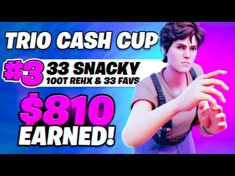 TSM Snacky on X: 1ST PLACE TRIO CASH CUP 🏆 w/ Reet & Favs       / X