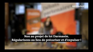 Non au projet de loi Darmanin. Régularisons au lieu de précariser et d’expulser !