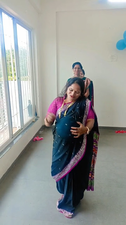 🤩Kuni tari Yenar yenar g #shorts #viral #trending #babyshower #baby #entertainment #marathi #dance