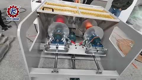 máquina para fabricar cuerdas de papel-Double Line Paper rope making machine video