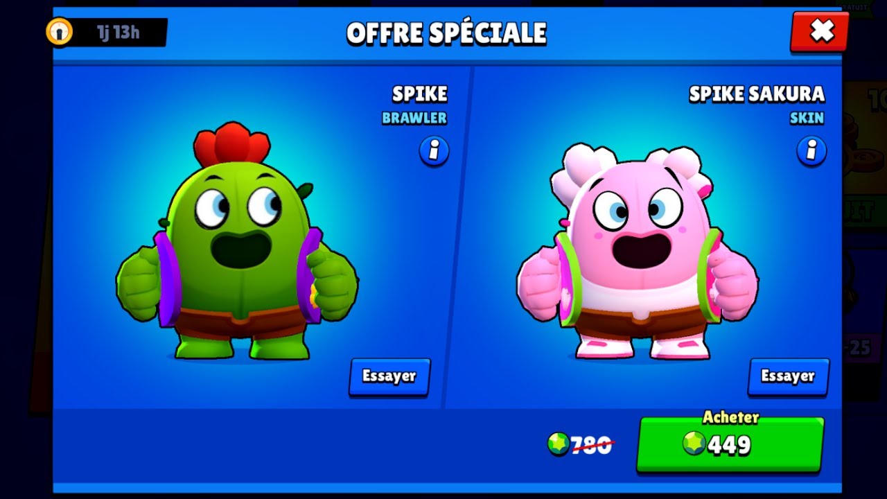 J Achete La Meilleure Offre Du Shop Sur Mon Compte Pouvoir 1 Legendaire Brawl Stars Youtube - légendaire boutique brawl stars