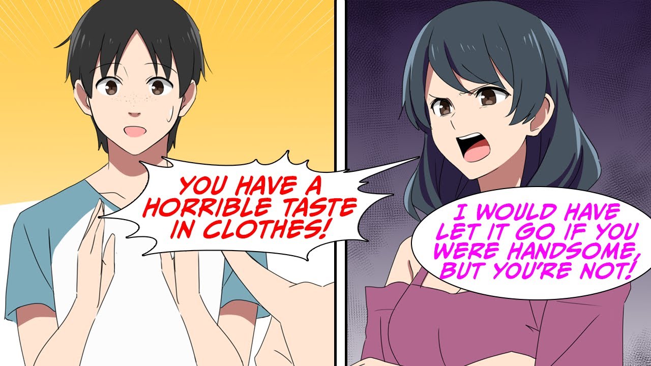 This girl dissed my appearance, but she did a 180 when she found out I was rich [Manga Dub]