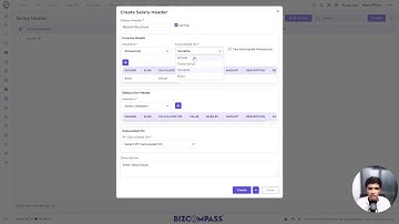 Complete Salary Structure Configuration Setup Guide Based on Payroll Headers | Bizcompass Payroll