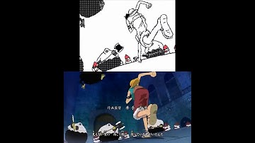 One Piece Opening 11 Flipnote Comparison