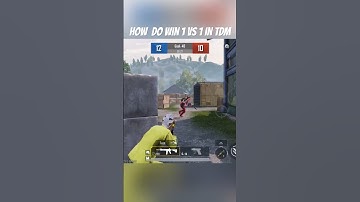 How To Win 1 vs 1 In TDM #shorts #shortvideo #bgmi #pubg #pubgmobile #gaming #bgmishorts