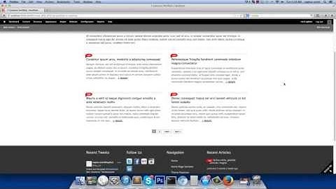 Change Copyright Info - Seven Responsive Drupal Theme