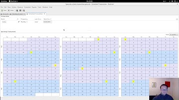 GnuCash - How to create a Scheduled Transaction