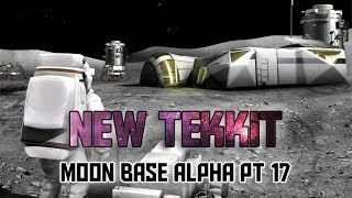 Tekkit - Moon Base Alpha Pt 17 - OXYGEN!