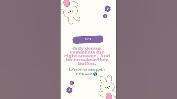 Only Genius Can Answer This IQ Test #IQChallenge #geniusmindset #braintestsolution #mindbendingquiz