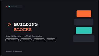 Introduction: Building Blocks