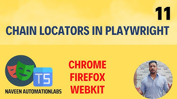 #11 - Chaining Locators in Playwright + Typescript