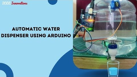 How to make automatic water dispenser using Arduino | IR Sensor | IoT Projects