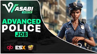 FiveM Advanced Police Job Script [ QBCore / ESX ]