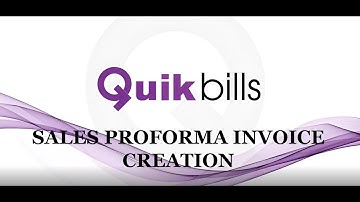 Sales Proforma Invoice v1 A