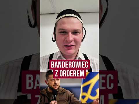 Zełenski BANDEROWIEC z orderem Orła Białego 😡 Trzeba z tym skończyć‼️