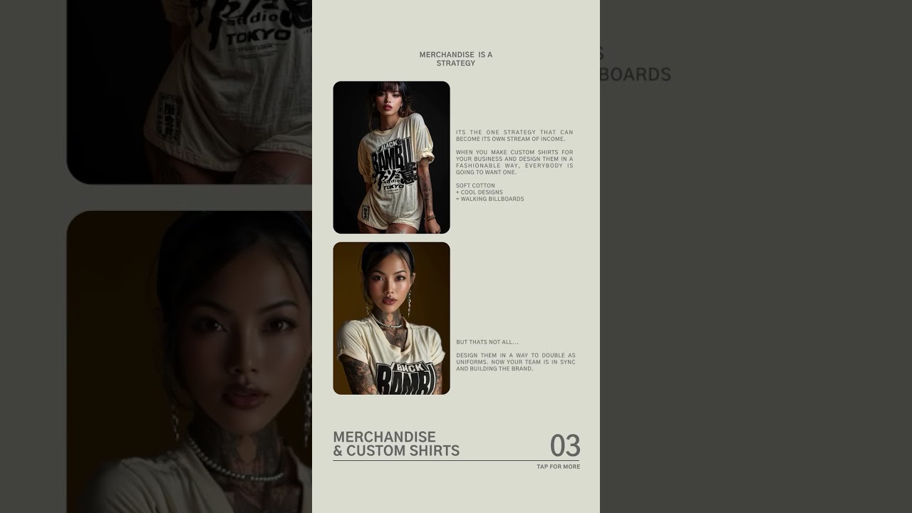 Merchandise and Custom Shirts