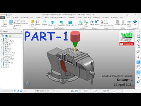 Autodesk Powermill Exercise