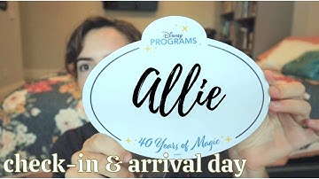 dcp check-in day vlog | what it