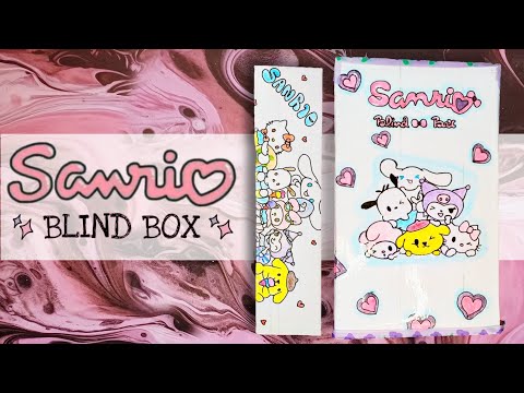 🌸Unboxing Sanrio Blind box| Stationary| Diy #sanrio #unboxing #blindbag