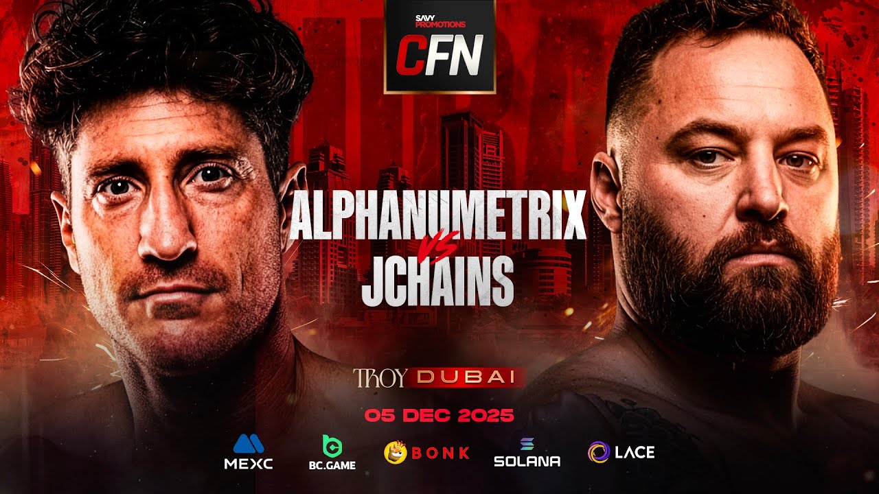 FIGHT 6 | ALPHANUMETRIX VS JCHAINS | CFN DUBAI | 2025