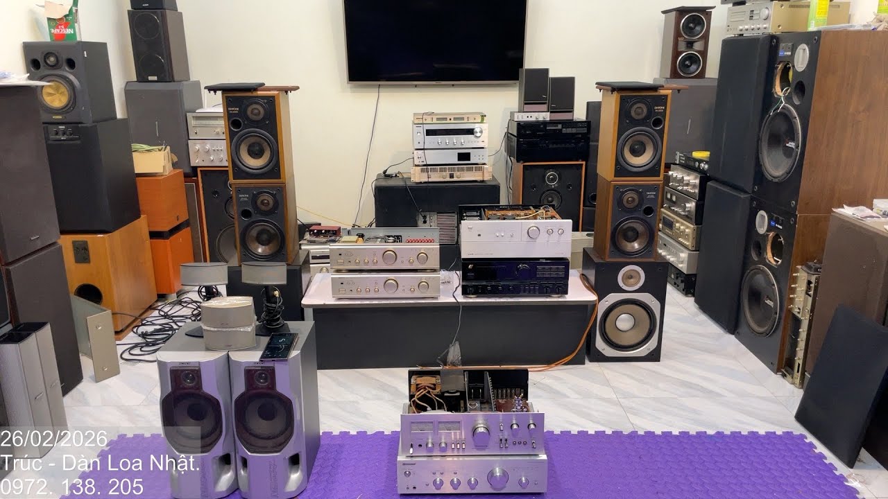 1tr Loa Bose. Loa và Amply hàng chất. Denon 390IV. Lod HA7700. Technics 7700ii. Trúc - 0972 138 205