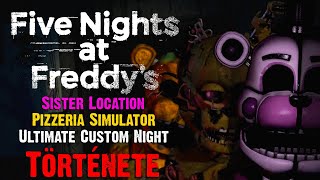 Five Nights at Freddy's: Sister Location, Pizzeria Simulator, UCN Története | FNAF 5-7