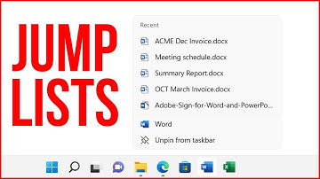 How to Manage and Clear Your Jump Lists in Windows