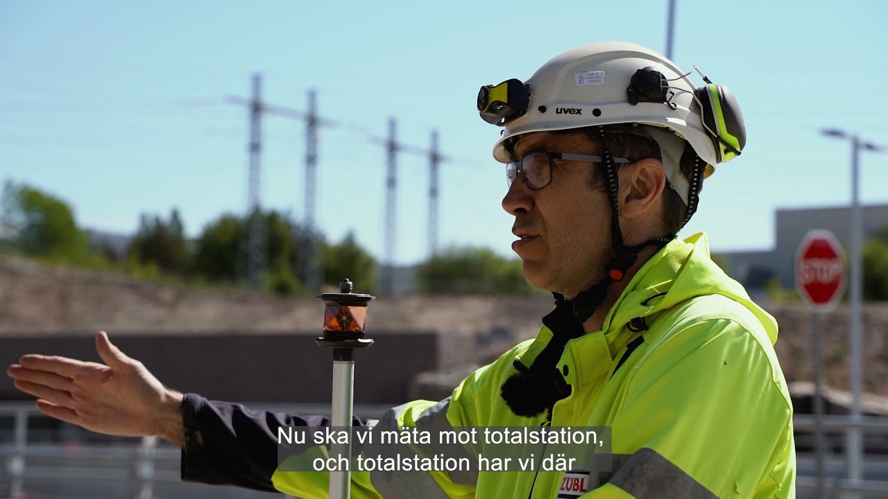 En dag med mätingenjör Krister - A day with surveying engineer krister