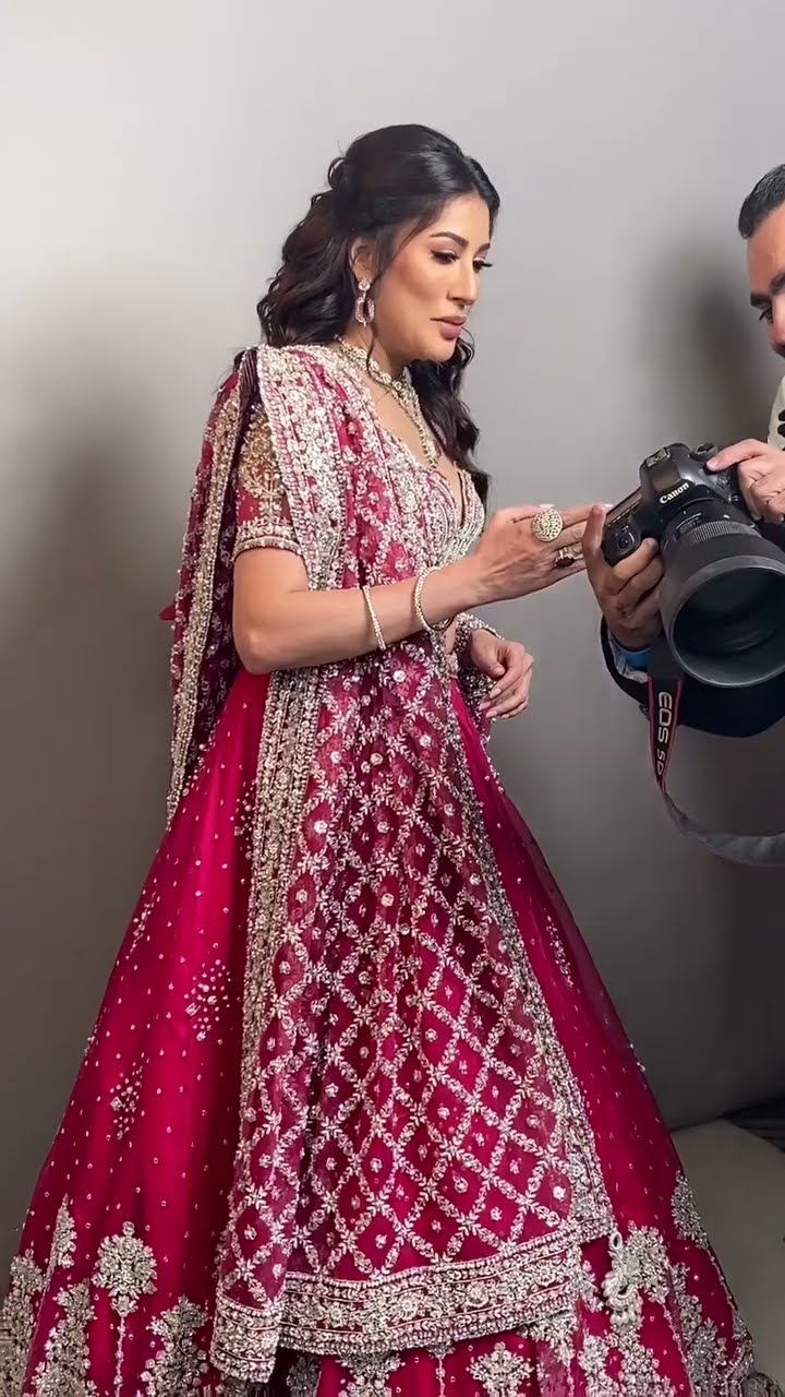 Mehwish Hayat Prepping For Their Steller Moment 22nd NEO HUM Bridal Couture Week