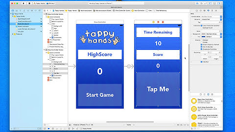 Swift 3 Create A iOS Game #2 - Designing The Game Interface