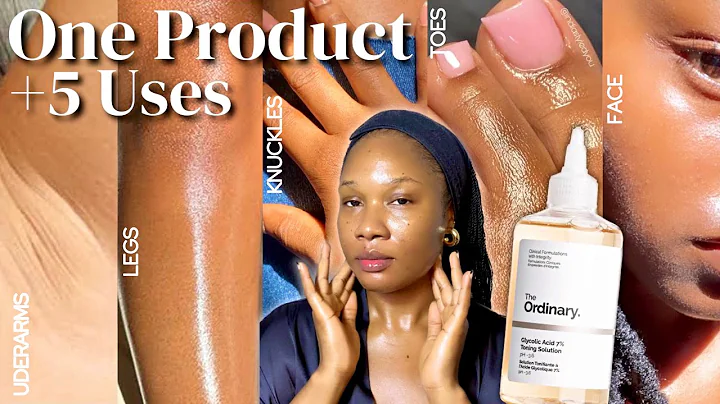 How To Use The Ordinary Glycolic Acid 7% Toning Solution In 5 Ways For Smooth Glowing and Even Skin