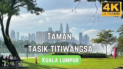 4K | Walking Tour of Taman Tasik Tititwangsa