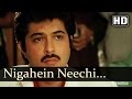 Nigahein Neechi Kiye Sar - Laila Songs - Anil Kapoor - Poonam Dhillon - Lata Mangeshkar