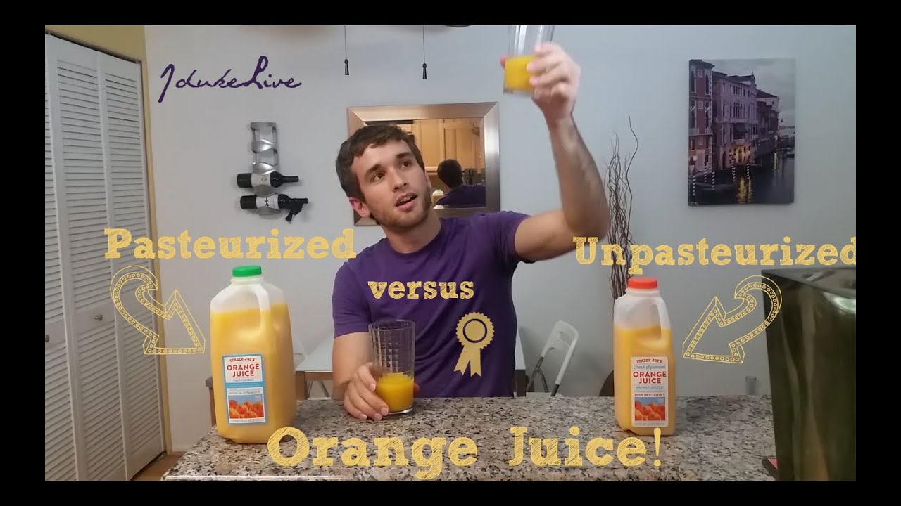 What Is The Difference Between Unpasteurized And Pasteurized Juices? 