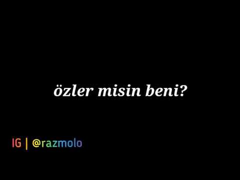 Aklına gelsem özler misin beni - Aşk sözleri