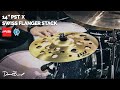 Paiste 14" PST X Swiss Flanger Stack // Daniel Bernard