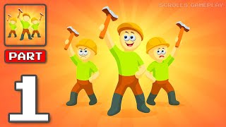 Pipe Master - Gameplay Walkthrough Part 1 - Flow Master Plumbing Sim (iOS, Android)