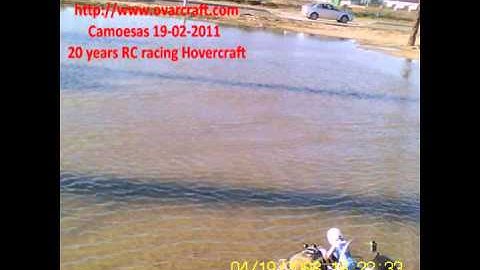 Camoesas 20 Years RC model Racing Hovercraft