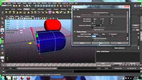 Maya 2012 Smooth Mesh Preview and Creation Techniques