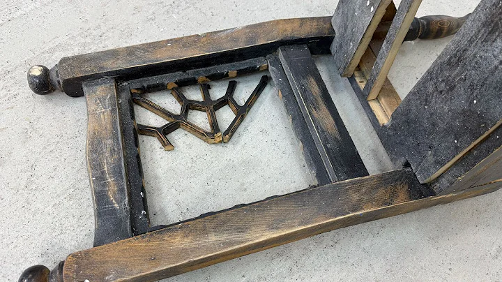 Old Chair Restoration with AMAZING Results - FURNITURE RESTORATION