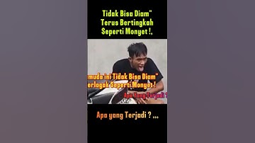 Pemuda Bertingkah Terus Seperti Monyet" Apa yang Terjadi? #ViralUbud #KarmaMonyet #KesurupanMonyet